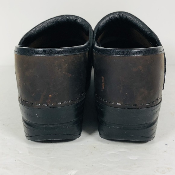 Dansko Womens Professional Clogs Antique Brown  37 (US 6.5-7) Fast Shipping - Picture 4 of 10